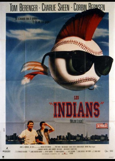 MAJOR LEAGUE movie poster