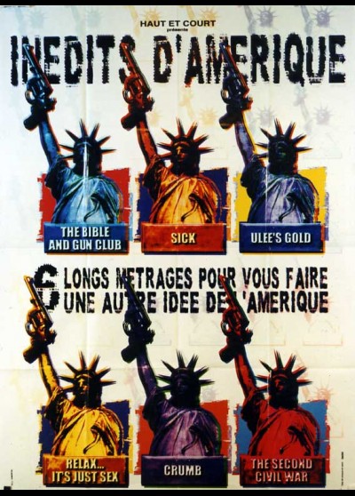 affiche du film INEDITS D'AMERIQUE