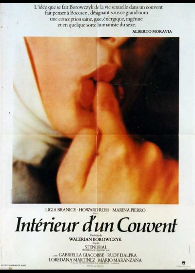 affiche du film INTERIEUR D'UN COUVENT