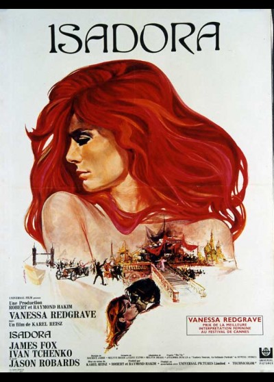 affiche du film ISADORA