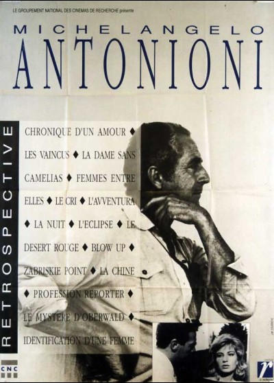 affiche du film ANTONIONI RETROSPECTIVE