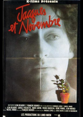 affiche du film JACQUES ET NOVEMBRE