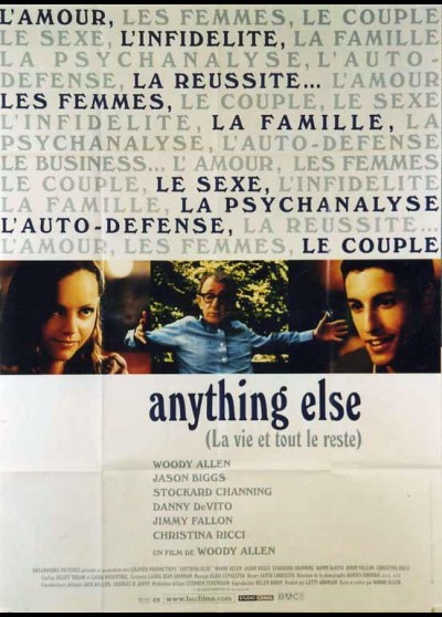 ANYTHING ELSE movie poster