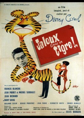 affiche du film JALOUX COMME UN TIGRE