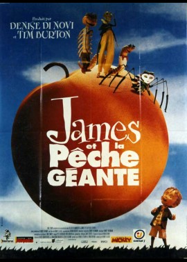 affiche du film JAMES ET LA PECHE GEANTE