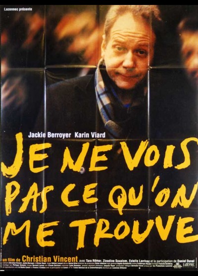 affiche du film JE NE VOIS PAS CE QU'ON ME TROUVE