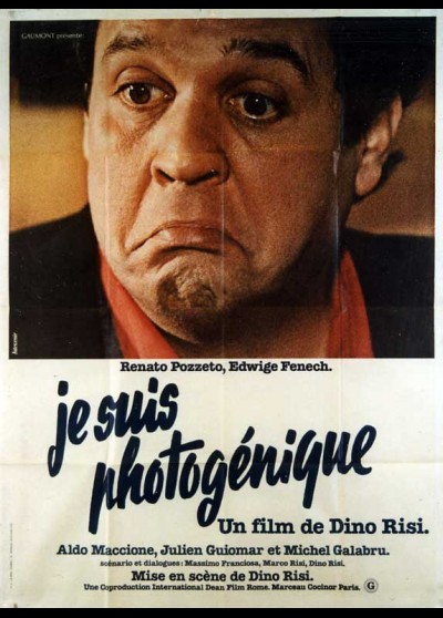 affiche du film JE SUIS PHOTOGENIQUE