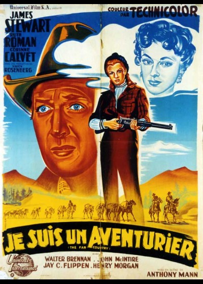 affiche du film JE SUIS UN AVENTURIER