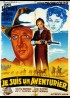 affiche du film JE SUIS UN AVENTURIER