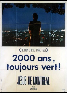 affiche du film JESUS DE MONTREAL