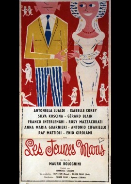 affiche du film JEUNES MARIS (LES)