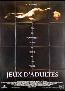 affiche du film JEUX D'ADULTES