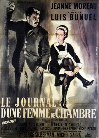 affiche du film JOURNAL D'UNE FEMME DE CHAMBRE (LE)