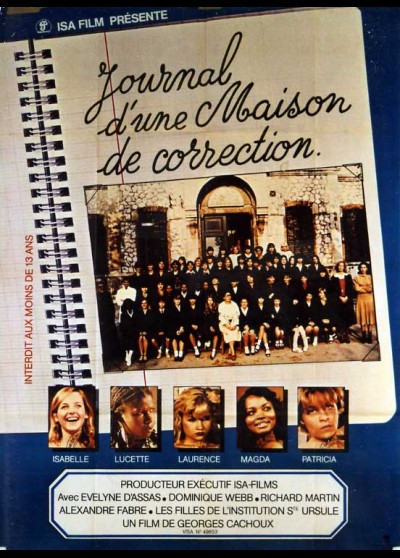 affiche du film JOURNAL D'UNE MAISON DE CORRECTION
