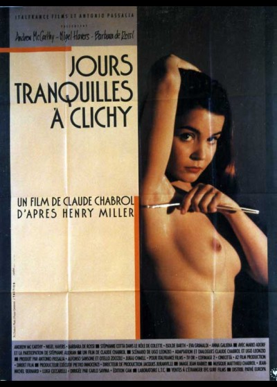 JOURS TRANQUILLES A CLICHY movie poster