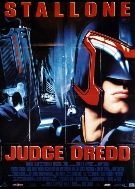 affiche du film JUDGE DREDD