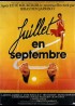 JUILLET EN SEPTEMBRE movie poster