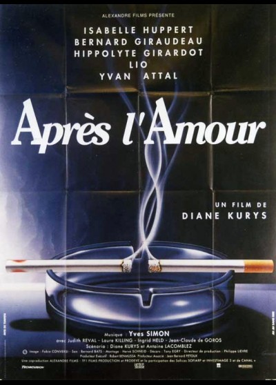 APRES L'AMOUR movie poster