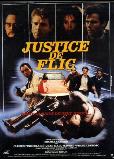 affiche du film JUSTICE DE FLIC