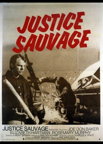 affiche du film JUSTICE SAUVAGE