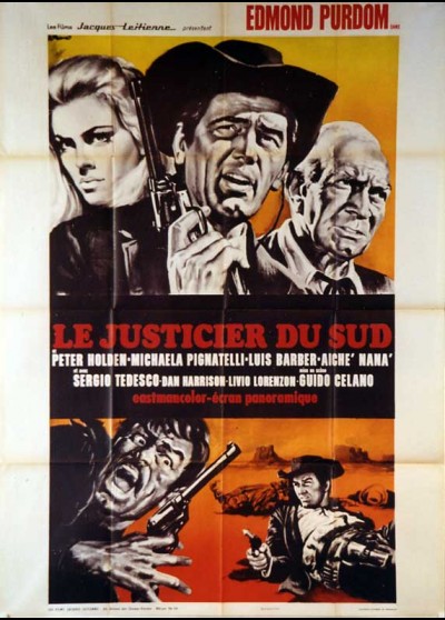 affiche du film JUSTICIER DU SUD (LE)