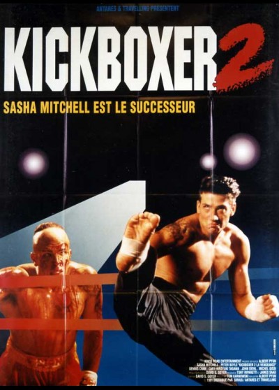 KICKBOXER 2 THE ROAD BACK movie poster