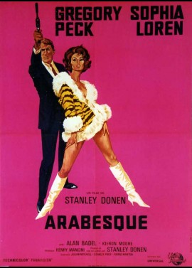 affiche du film ARABESQUE