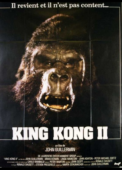 affiche du film KING KONG 2