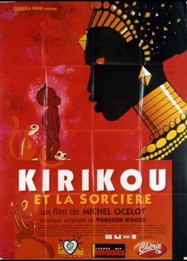 affiche du film KIRIKOU ET LA SORCIERE