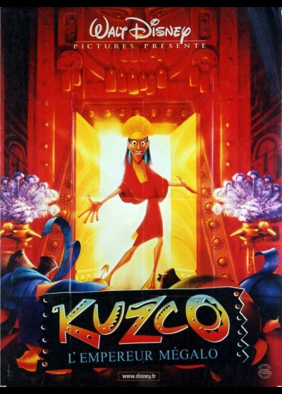 affiche du film KUZCO L'EMPEREUR MEGALO