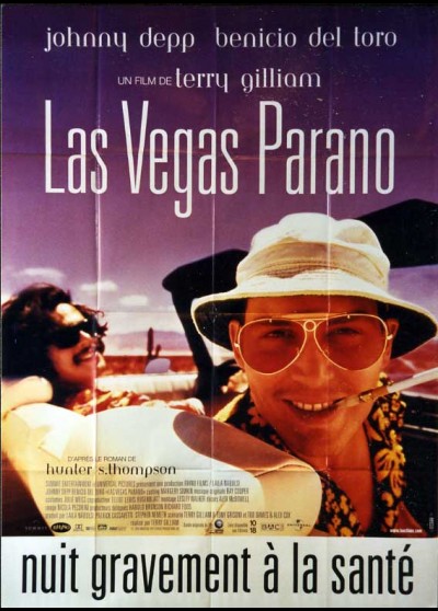 FEAR AND LOATHING IN LAS VEGAS movie poster