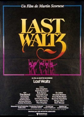 LAST WALTZ (THE) movie poster