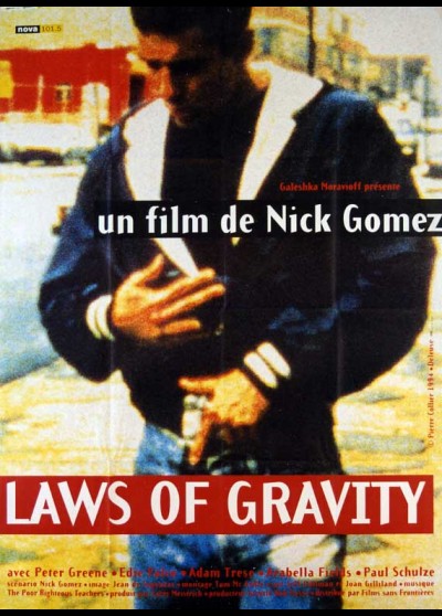 LAWS OF GRAVITY movie poster
