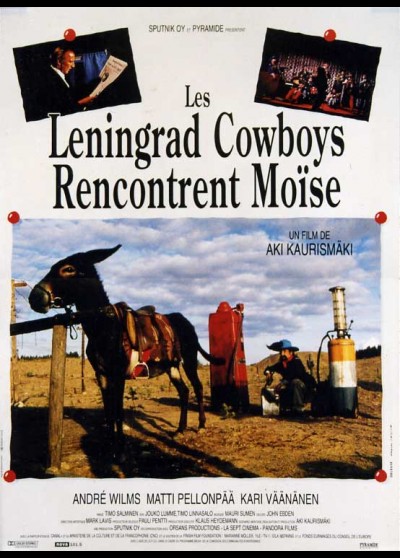 affiche du film LENINGRAD COWBOYS RENCONTRENT MOISE (LES)