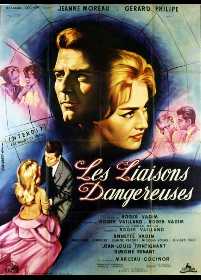 affiche du film LIAISONS DANGEREUSES 1960 (LES)