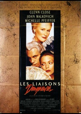 DANGEROUS LIAISONS movie poster
