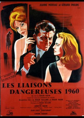 affiche du film LIAISONS DANGEREUSES 1960 (LES)