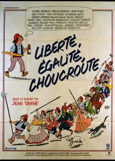 LIBERTE EGALITE CHOUCROUTE movie poster
