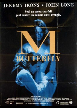 M BUTTERFLY movie poster