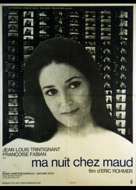 affiche du film MA NUIT CHEZ MAUD