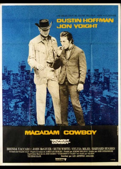 MIDNIGHT COWBOY movie poster