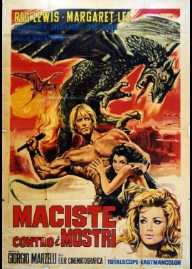 MACISTE CONTRO I MOSTRI / FIRE MONSTERS AGAINST THE SON OF HERCULES movie poster