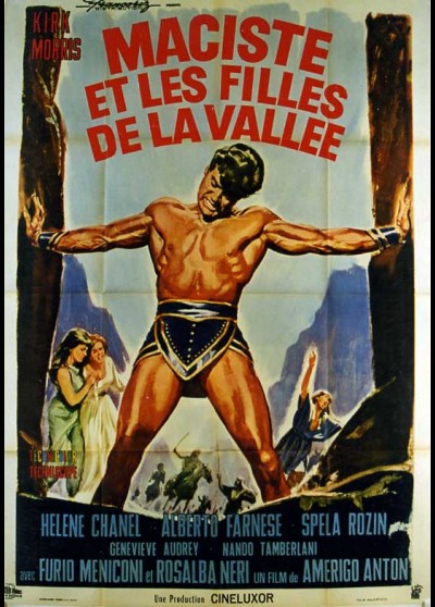 VALLE DELL'ECO TONANTE (LA) / HERCULES OF THE DESERT movie poster