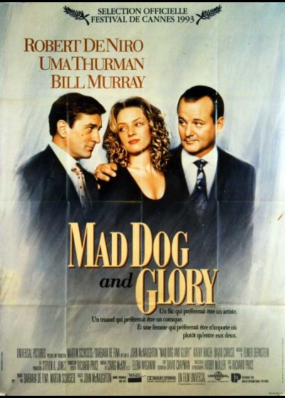 MAD DOG AND GLORY movie poster