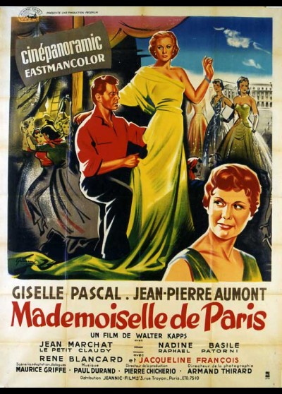 affiche du film MADEMOISELLE DE PARIS