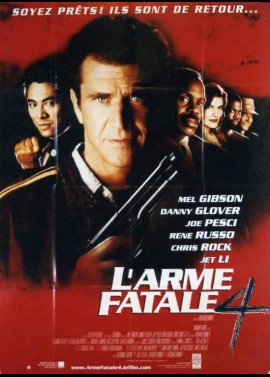 affiche du film ARME FATALE 4 (L')