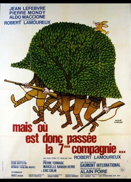 affiche du film MAIS OU EST DONC PASSEE LA SEPTIEME COMPAGNIE