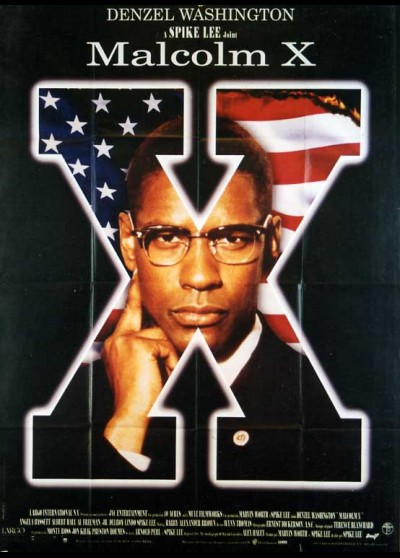 MALCOLM X movie poster