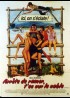 affiche du film ARRETE DE RAMER T'ES SUR LE SABLE