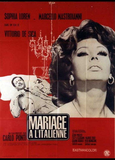 MATRIMONIO ALL'ITALIANA movie poster